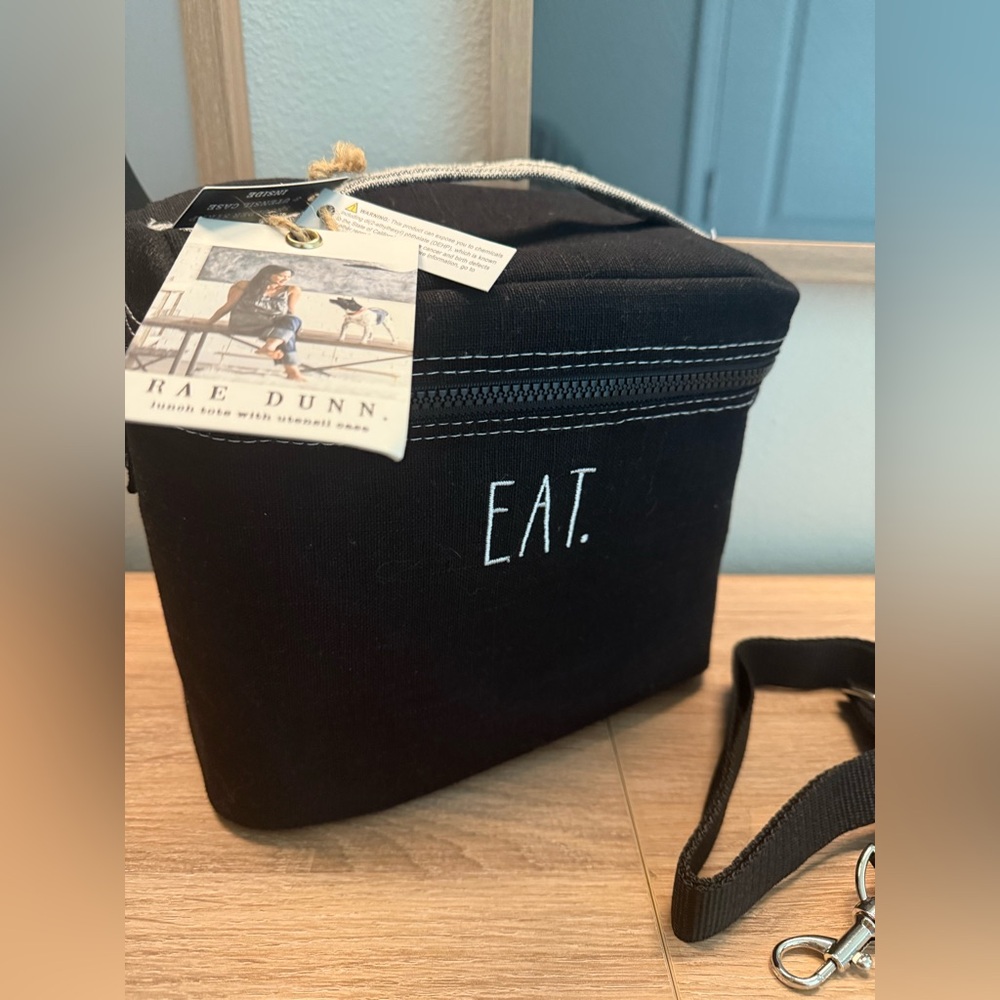 Rae Dunn EAT Insulated Lunch Tote Bag
